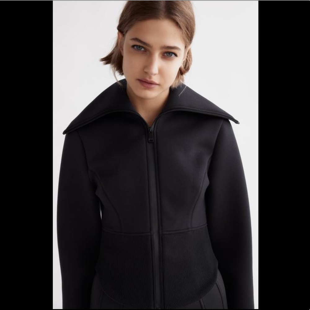 Zara Neoprene Sweatshirt